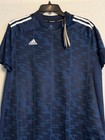 Adidas Condivo21 Soccer Jersey Women s Size Xl Team Navy Blue Camo Nwt