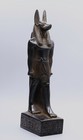 Ancient Egyptian Antiques Anubis Statue God Deity Egypt Black Stone