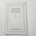 1927 Milford Ma Program Grand Opening New State Theatre