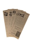 Harris Tweed Set Of 8 1930s Original Uk Print Ads Scotland Cloth 4x11  8x11 