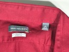 Van Heusen Dress Shirt Men 19-35 36 Red Tall Stretch Button Down Big Tall