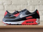 Nike Air Max 90 Prm Infrared Carbon Fiber Photon Dust Grey Men 10 Hm9432-001 New