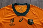 Wallabies Australia Rugby Home Jersey Shirt World Cup In France 2023 Mens Xl