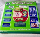 Leap Frog Tad s Fridge Phonics Magnetic Letter Set Tiles Talk   Sing Nib 