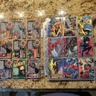 Marvel Universe 1994 Flair Fleer Partial Base Set 92 Card Collection Lot Mcu