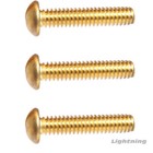1 4-20 X 1-1 4  Round Head Machine Screws Solid Brass Slotted Drive Qty 500