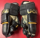 Vintage Jofa 999 Leather Ice Hockey Gloves Large