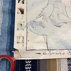 1981 Vintage David Bowie Glamour Poster Rock Edward Bell Art Scotland Original 