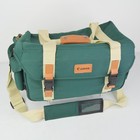 Canon Green Nylon Camera Shoulder Bag Padded Dslr Slr Case Adjustable Strap