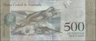 Banknote From Venezuela - 500 Bolivares - 2017 - Francisco De Miranda - Unc 