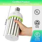 4 Pack 80w Commercial Workshop Garage Lamp Led Corn Light Bulb E39 Mogul Base Ul