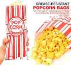 Paper Popcorn Bags For Movie Night      For Popcorn Or Candies Pack Of 100