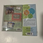 Inkadinkado Clear Stamp Lot Alphabet Curls Swirls Borders Acrylic Block Set