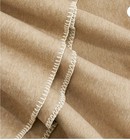  2  Super Soft Tan Fleece Bed Blanket King Size