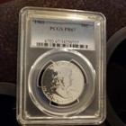 1961 Franklin Silver Half Dollar 50c Proof Coin Pcgs Graded Pr67 Certified 