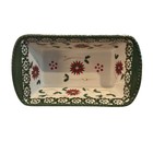 Temptations Tara Old World Holiday Mini Loaf Pan Baking Dish 12 Oz