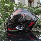 Built-in Camera Bluetooth Intercom Headset Dual Lens Modular Motorcycle Helmet