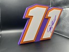 Denny Hamlin 11 Logo Sign Display   3d Wall Desk Shelf Art
