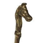6-1 4  Solid Polished Brass Horse Head Letter Opener  Antique Reproduction