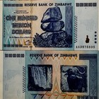 100  Original Zimbabwe 100 Trillion Dollars 2008 Aa Series P91 Unc Micro Print