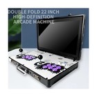 Portable 20000 In 1 Metal Box 3d Arcade Game Console  22 Inch Screen Retro El   
