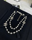    chanel Pearl Long Ccb Necklace Sweater Chain 24b
