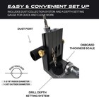 Pocket Hole Jig Kit M1 - Adjustable   Easy To Use Pocket Screw Jig - Drill Jig
