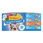 2 Pack Purina Friskies Wet Cat Food Variety Pack  Oceans Of Delight Flaked  48ct