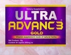 Ultra Advance Vitamin   Mineral Supplement 30 Capsules 500 Mg