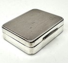 Antique 19th Century Silver Pill Box