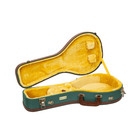 Crossrock Master Series- Wooden A-style Mandolin Case-malachite Blue