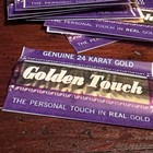 Lot Of 10 Genuine 24k Goldmark Foil Strips Sign Your Name In Gold 