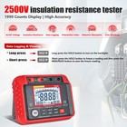 Insulation Resistance Tester 2500v Megohmmeter Pi Dar Data Hold Backlight Ac dcv