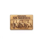 Lot Of 2 John Deere Belt Buckles Classic   55 Series Free Ship 