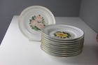 11 Plates From The 12 Rose Plates Bing   Grondahl Denmark Danbury Mint Read 