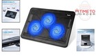Laptop Cooler Cooling Pad Slim Portable Usb 3 Fans For 15 6-17 Inch Laptops