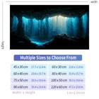 Aquarium Background Sticker  Underwater Caves Fish Tank Decorations Poster