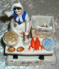 Antique German Conta Boehme Porcelain Oysters Sir  Match Holder Striker Fairing