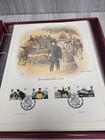 Vintage First Day Stamps Lithographs Limited Edition X68 With Folder  Ps