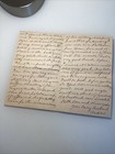 Vintage Love Letter 1911 Husband Hotel Victoria London England Pullman Auto Food