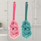 2 Pack Long Handle Back Scrubber Loofah Body Brush Exfoliating Shower Bath Spong