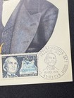 1971 Robert Houdin Magician France Maximum Card Fdc First Day Stamp Blois