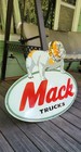 Mack Trucks Bulldog Porcelain Sign 