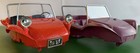 Vintage Cox Baja Buggy Pair - Original Metalflake Bodies - Restore Or Display