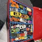 Hot Wheels Lot  Vintage Case And Some Vintage Cars