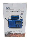Kaito Voyager Ka-500 Solar Crank Weather Alert Multiband Radio Blue In Box