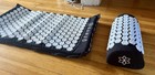 2-piece Kanjo Acupressure Black Back Massage Mat With Pillow