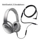 Genuine Bose Quietcomfort 25 Qc25 Headphones Inline Mic remote Replacement Cable