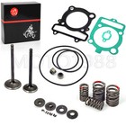 Cylinder Top End Kit   Intake Exhaust Valve Gasket For Yamaha Warrior 350 87-04
