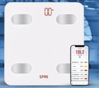 2pcs Bathroom Scale With Backlit Lcd Display Digital Body Weight Scale Max 400lb